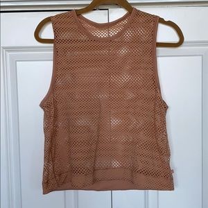 Lululemon Mesh Nude Tank